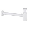 Сифон для раковины ABBER AF0030W белый матовый