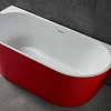 Акриловая ванна ABBER AB9216-1.7R 170x80 универсальная, красная Акриловая ванна ABBER AB9216-1.7R 170x80 универсальная, красная