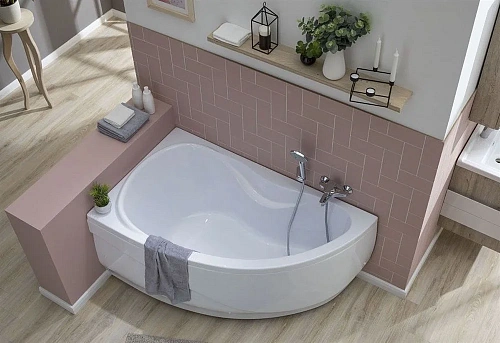 Акриловая ванна Aquanet Maldiva 150x90 L 00204001 Акриловая ванна Aquanet Maldiva 150x90 L 00204001