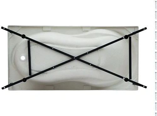 Акриловая ванна Aquanet Viola 180x75 (каркас + смеситель Aquanet Practic 2 AF111-63B) 00204047 + 00204048 + 00216780 Акриловая ванна Aquanet Viola 180x75 (каркас + смеситель Aquanet Practic 2 AF111-63B) 00204047 + 00204048 + 00216780