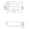 Акриловая ванна Cersanit FLAVIA 170 (P-WP-FLAVIA*170NL) Акриловая ванна Cersanit FLAVIA 170 (P-WP-FLAVIA*170NL)