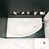Акриловая ванна Roca Corfu 160x90 асимметричная левая белая 248573000 Акриловая ванна Roca Corfu 160x90 асимметричная левая белая 248573000