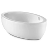 Акриловая ванна Roca Georgia 248159001 со встроенной панелью, овальная 185х100 см Акриловая ванна Roca Georgia 248159001 со встроенной панелью, овальная 185х100 см