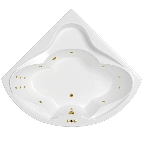 Акриловая ванна WHITECROSS Konsul 150x150 "SMART" золото 0110.150150.100.SMART.GL Акриловая ванна WHITECROSS Konsul 150x150 "SMART" золото 0110.150150.100.SMART.GL
