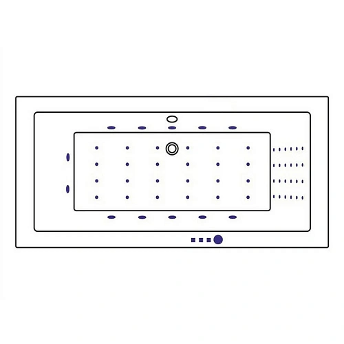 Акриловая ванна WHITECROSS Savia Duo 170x80 NANO (хром) 0103.170080.100.NANO.CR Акриловая ванна WHITECROSS Savia Duo 170x80 NANO (хром) 0103.170080.100.NANO.CR