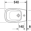 Биде напольное Duravit D-Code 22381000002 Биде напольное Duravit D-Code 22381000002