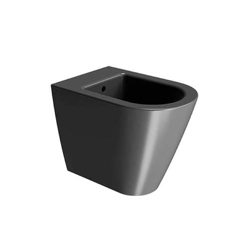 Биде напольное GSI KUBE X черный матовый (9462126) Биде напольное GSI KUBE X черный матовый (9462126)