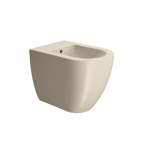 Биде напольное GSI PURA бежевый матовый (8862108) Биде напольное GSI PURA бежевый матовый (8862108)