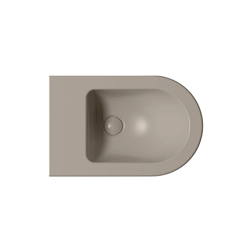 Биде напольное GSI PURA серый беж матовый (8862105) Биде напольное GSI PURA серый беж матовый (8862105)