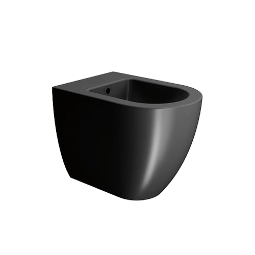 Биде напольное GSI PURA черный матовый (8862126) Биде напольное GSI PURA черный матовый (8862126)