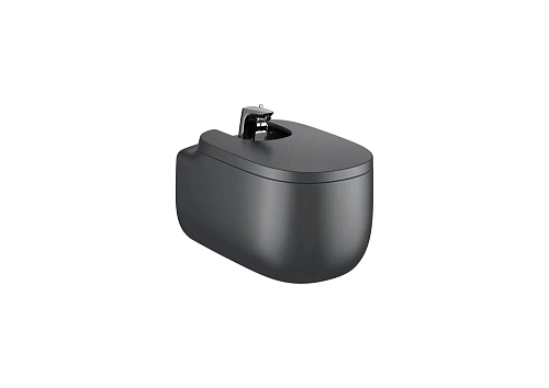 Биде подвесное Roca Beyond оникс матовый 3570B6640 Биде подвесное Roca Beyond оникс матовый 3570B6640