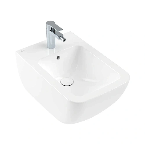 Биде подвесное Villeroy & Boch Venticello матовое 441100RW Биде подвесное Villeroy & Boch Venticello матовое 441100RW