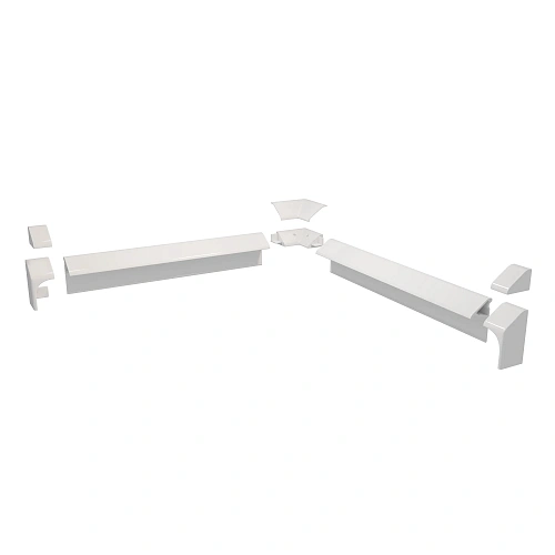 Бортик BERGES для ванн и душевых поддонов (комплект) 1950/15мм х 2 051031 Бортик BERGES для ванн и душевых поддонов (комплект) 1950/15мм х 2 051031