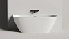 Ванна из искусственного камня Salini SOFIA WALL 160x80 102527M S-Stone