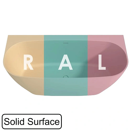 Ванна из искусственного камня WHITECROSS Make 170x80 RAL матовый Ванна из искусственного камня WHITECROSS Make 170x80 RAL матовый