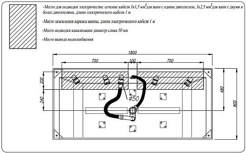 Ванна отдельностоящая Kolpa-San COPELIA LIGHT FS 180x80 590150 из искусственного камня kerrock Ванна отдельностоящая Kolpa-San COPELIA LIGHT FS 180x80 590150 из искусственного камня kerrock