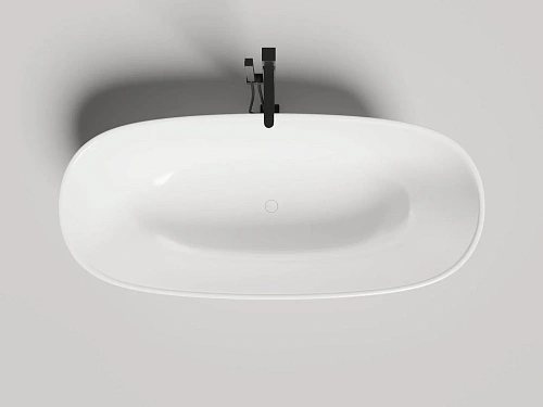 Ванна отдельностоящая Salini GRECA IN 180x80 RAL полностью 104821MF из искусственого камня S-Stone Ванна отдельностоящая Salini GRECA IN 180x80 RAL полностью 104821MF из искусственого камня S-Stone