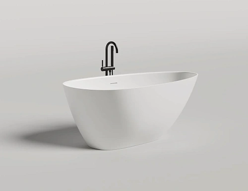 Ванна отдельностоящая Salini PAOLA 160х80 покраска по RAL полностью 1015203MF из искусственого камня S-Stone Ванна отдельностоящая Salini PAOLA 160х80 покраска по RAL полностью 1015203MF из искусственого камня S-Stone