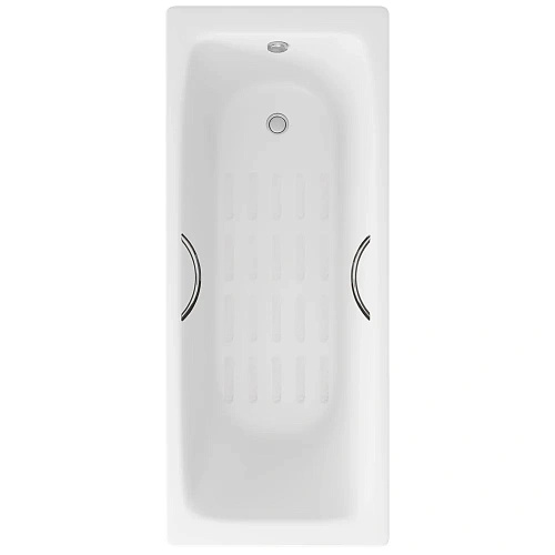 Ванна чугунная Delice Biove 1700х750 с ручками и антискользящим покрытием DLR220509R-AS Ванна чугунная Delice Biove 1700х750 с ручками и антискользящим покрытием DLR220509R-AS