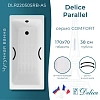 Ванна чугунная Delice Parallel 170х70 DLR220505RB-AS с черными матовыми ручками и антискользящим покрытием Ванна чугунная Delice Parallel 170х70 DLR220505RB-AS с черными матовыми ручками и антискользящим покрытием