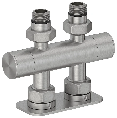 Вентиль Сунержа прямой скрытый-скрытый EU50 071-1417-1234 Сатин Вентиль Сунержа прямой скрытый-скрытый EU50 071-1417-1234 Сатин