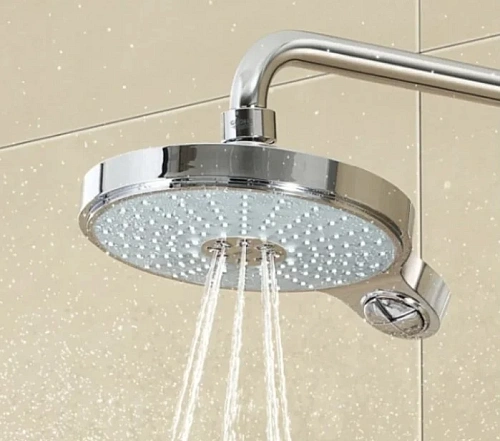 Верхний душ GROHE Power&Soul Cosmopolitan, 5 режимов, диаметр 190 мм 27765000 Верхний душ GROHE Power&Soul Cosmopolitan, 5 режимов, диаметр 190 мм 27765000