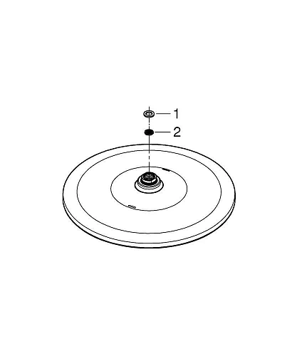 Верхний душ GROHE Rainshower 310 Mono, хром (26561000) Верхний душ GROHE Rainshower 310 Mono, хром (26561000)