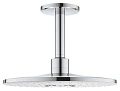 Верхний душ GROHE Rainshower 310 SmartActive с потолочным душевым кронштейном 142 мм, 2 режима струи 26477LS0 Верхний душ GROHE Rainshower 310 SmartActive с потолочным душевым кронштейном 142 мм, 2 режима струи 26477LS0