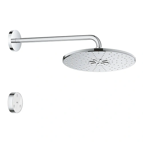 Верхний душ GROHE Rainshower 310 SmartConnect с душевым кронштейном, хром (26640000) Верхний душ GROHE Rainshower 310 SmartConnect с душевым кронштейном, хром (26640000)