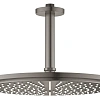 Верхний душ GROHE Rainshower с потолочным кронштейном, темный графит матовый (26067AL0) Верхний душ GROHE Rainshower с потолочным кронштейном, темный графит матовый (26067AL0)