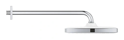 Верхний душ GROHE Tempesta CUBE 250, квадратный (низ-хром, верх-белый) + Душевой кронштейн 380 мм, х 26687000 Верхний душ GROHE Tempesta CUBE 250, квадратный (низ-хром, верх-белый) + Душевой кронштейн 380 мм, х 26687000