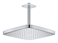 Верхний душ GROHE Tempesta CUBE 250, квадратный (низ-хром, верх-белый) + Душевой кронштейн потолочны 26688000 Верхний душ GROHE Tempesta CUBE 250, квадратный (низ-хром, верх-белый) + Душевой кронштейн потолочны 26688000