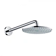 Верхний душ Hansgrohe EcoSmart 9 л/мин с держателем 240 1jet 27461000, хром Верхний душ Hansgrohe EcoSmart 9 л/мин с держателем 240 1jet 27461000, хром