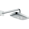 Верхний душ Hansgrohe EcoSmart 9 л/мин с держателем Raindance Select E 300 2jet 26609000, хром Верхний душ Hansgrohe EcoSmart 9 л/мин с держателем Raindance Select E 300 2jet 26609000, хром