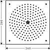 Верхний душ hansgrohe Raindance Air 1 jet 260×260 мм, хром 26472000 Верхний душ hansgrohe Raindance Air 1 jet 260×260 мм, хром 26472000