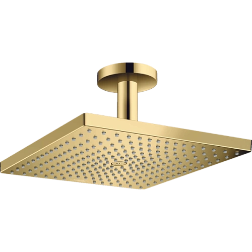 Верхний душ Hansgrohe Raindance E 300 1jet с потолочным подсоединением 26250990, полированное золото Верхний душ Hansgrohe Raindance E 300 1jet с потолочным подсоединением 26250990, полированное золото