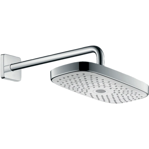 Верхний душ hansgrohe Raindance Select E 300 2jet, белый/хром 27385400 Верхний душ hansgrohe Raindance Select E 300 2jet, белый/хром 27385400