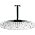 Верхний душ hansgrohe Raindance Select S 300 2jet потолочный, белый/хром 27337400 Верхний душ hansgrohe Raindance Select S 300 2jet потолочный, белый/хром 27337400