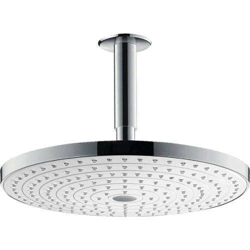 Верхний душ hansgrohe Raindance Select S 300 2jet потолочный, белый/хром 27337400 Верхний душ hansgrohe Raindance Select S 300 2jet потолочный, белый/хром 27337400
