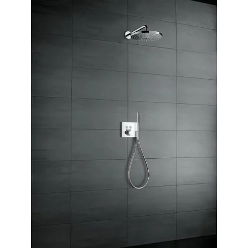Верхний душ hansgrohe Raindance Select S 300 2jet с держателем 390 мм, хром 27378000 Верхний душ hansgrohe Raindance Select S 300 2jet с держателем 390 мм, хром 27378000