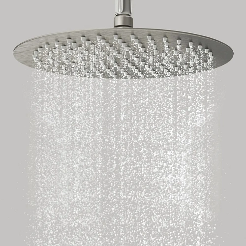 Верхний душ WasserKRAFT A121 никель Верхний душ WasserKRAFT A121 никель