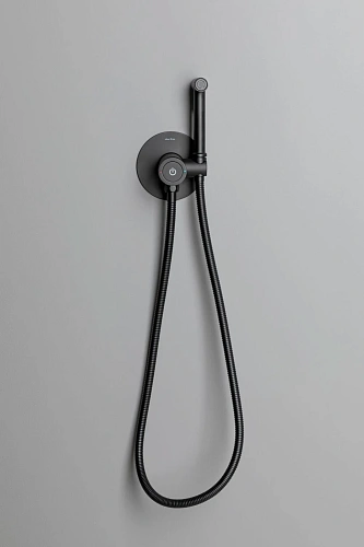 Гигиенический душ Allen Brau Liberty 5.33005-31 (с внутренней частью) черный матовый Гигиенический душ Allen Brau Liberty 5.33005-31 (с внутренней частью) черный матовый