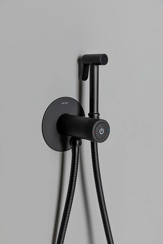 Гигиенический душ Allen Brau Liberty 5.33005-31 (с внутренней частью) черный матовый Гигиенический душ Allen Brau Liberty 5.33005-31 (с внутренней частью) черный матовый