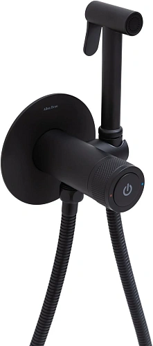 Гигиенический душ Allen Brau Liberty 5.33005-31 (с внутренней частью) черный матовый Гигиенический душ Allen Brau Liberty 5.33005-31 (с внутренней частью) черный матовый