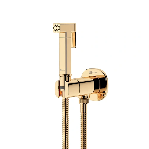 Гигиенический душ Lemark Solo LM7172G, встраиваемый, золото Гигиенический душ Lemark Solo LM7172G, встраиваемый, золото