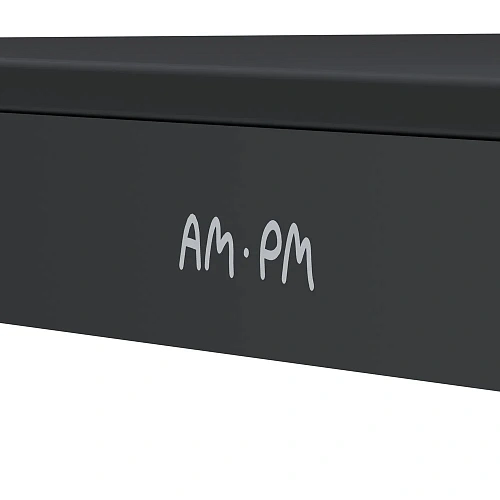 Держатель туалетной бумаги AM.PM Func A8F341422 с полкой, черный Держатель туалетной бумаги AM.PM Func A8F341422 с полкой, черный