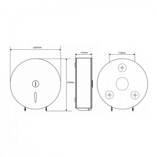 Держатель туалетной бумаги Bemeta 148112055 хром Держатель туалетной бумаги Bemeta 148112055 хром