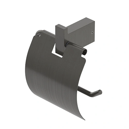 Держатель туалетной бумаги CEZARES SLIDER-PH-GM оружейная сталь Держатель туалетной бумаги CEZARES SLIDER-PH-GM оружейная сталь