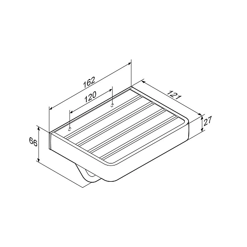 Держатель туалетной бумаги Damixa Jupiter DA77341500 Держатель туалетной бумаги Damixa Jupiter DA77341500