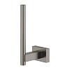 Держатель туалетной бумаги GROHE Essentials Cube, темный графит матовый (40623AL1) Держатель туалетной бумаги GROHE Essentials Cube, темный графит матовый (40623AL1)